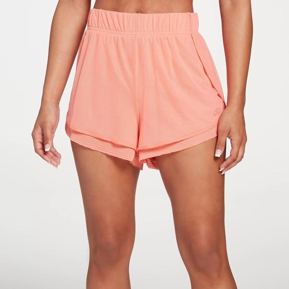 NWT CALIA Women's Mixed Mesh Shorts - Picture 2 of 5